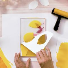 Set creativ cu imprimare pe gel - Atelier 46