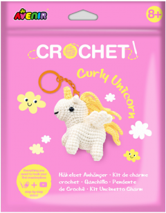 Set de crosetat - Curly Unicorn