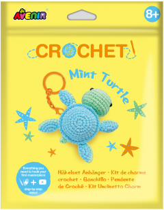 Set de crosetat - Mint Turtle