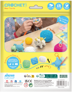 Set de crosetat - Mint Turtle