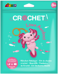 Set de crosetat - Love Axolotl