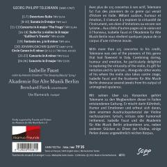 Georg Philipp Telemann: Violin Concertos