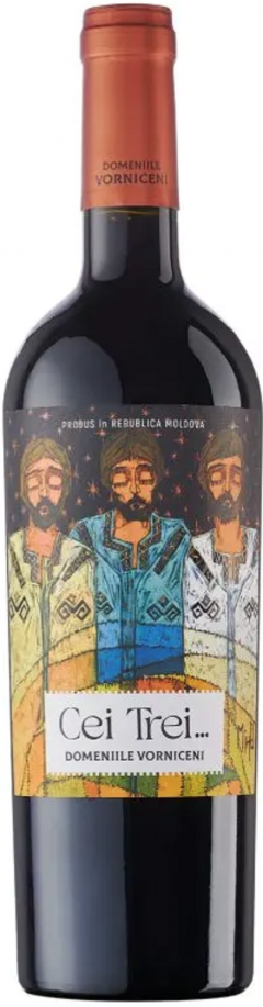 Vin rosu - Domenile Vorniceni - Cei Trei