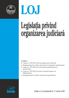 Legislatia privind organizarea judiciara