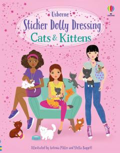 Sticker Dolly Dressing - Cats and Kittens