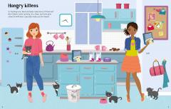 Sticker Dolly Dressing - Cats and Kittens