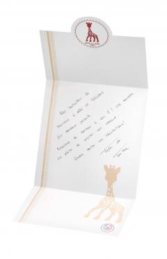 Set cadou zornaitoare si jucarie dentitie - Sophie la girafe - Sophiesticated, The Early Learning Set