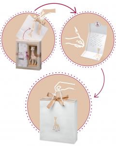 Set cadou zornaitoare si jucarie dentitie - Sophie la girafe - Sophiesticated, The Early Learning Set