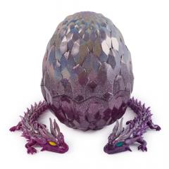 Figurina de cristal in ou - CrystaLynx Dragons, (produs surpriza, pret pe bucata)