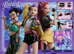 Puzzle 100 de piese - KPop Demon Hunters - Happy fans, happy Honmoon!, XXL