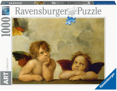 Puzzle 1000 de piese - Two Angels, Rafael
