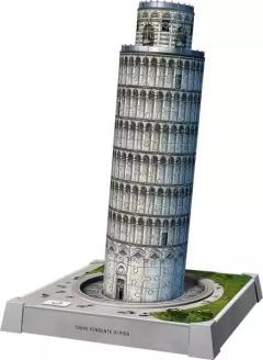 Puzzle 3D - Torre Pendente di Pisa with light, 216 piese