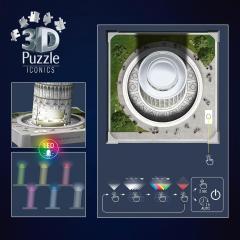 Puzzle 3D - Torre Pendente di Pisa with light, 216 piese
