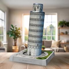 Puzzle 3D - Torre Pendente di Pisa with light, 216 piese