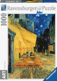 Puzzle - Van Gogh - Cafe Terrace at Night, 1000 piese