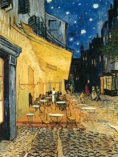 Puzzle - Van Gogh - Cafe Terrace at Night, 1000 piese