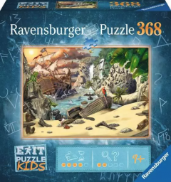Puzzle - Aventura Piratilor, 368 piese
