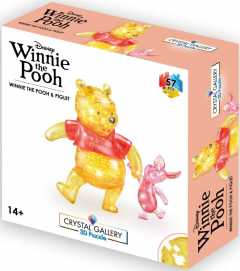 Puzzle 3D - Disney Winnie the Pooh & Piglet, 57 piese