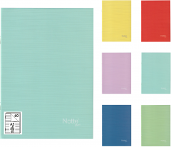 Caiet A5 - School Notte - Dictando, 60 file (mai multe modele-culori, pret pe bucata)