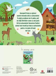 Marea carte cu autocolante. La ferma