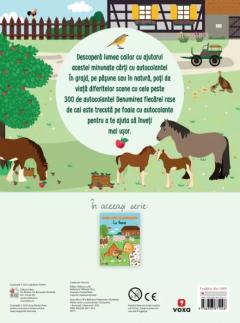 Marea carte cu autocolante. Cai si ponei