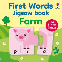 First Words Jigsaw Book: Farm