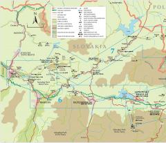 Tatra Mountains of Poland and Slovakia Sunflower Walking Guide