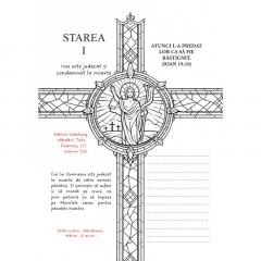 Calea Crucii - Vitralii pe teme biblice