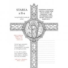 Calea Crucii - Vitralii pe teme biblice