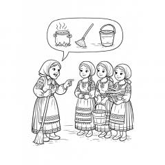 Povesti - Colorez si inramez