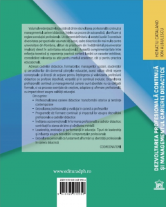 Dezvoltarea profesionala continua si managementul carierei didactice