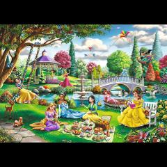 Puzzle 1000 de piese - Picnic cu printesele Disney