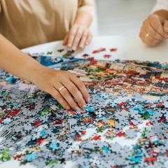 Puzzle 1000 de piese - Picnic cu printesele Disney