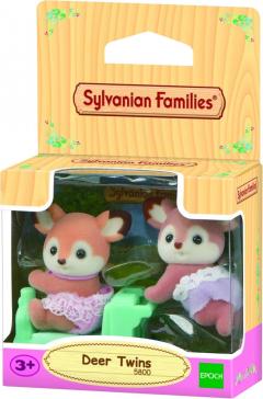 Set 2 figurine - Sylvanian Families - Deer Twins