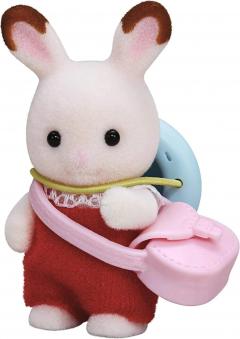 Figurina - Sylvanian Families - Chocolate Rabbit Baby