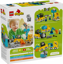 LEGO Duplo - 3 in 1 Construction Vehicles (10475)