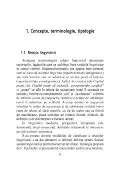 Elemente de relatie in limba romana