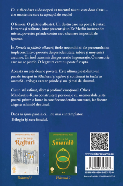 Femeia cu palarie albastra