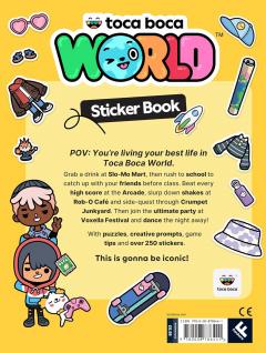 Toca Boca Sticker Book: Welcome To Toca Boca!