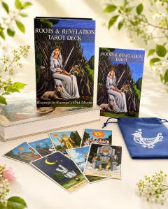 Roots & Revelation Tarot Dech - Tarotul radacinilor stravechi (Engleza)