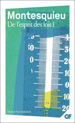 De l'esprit des lois I