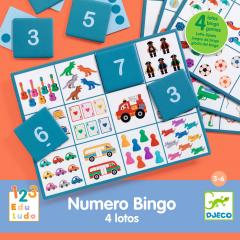 Joc educativ - Numero Bingo