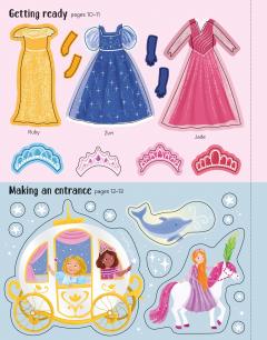 First Sticker Book Sparkly Princesses