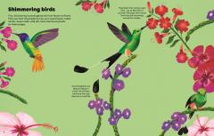 Shimmery Stickers Birds