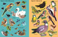 Shimmery Stickers Birds