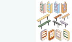 Cute 'n' Cozy Sticker Therapy: Convenience Stores