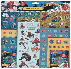 Set stickere - Marvel Spierd-Man Super Stiker Set