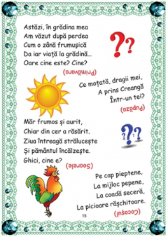 Ghicitori pentru copii