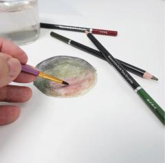 Set 12 creioane grafit color acuarelabil