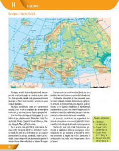 Atlas de geografia continentelor pentru clasele VI-VII